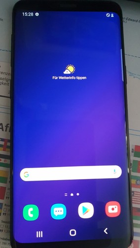 Samsung galaxy schwarz - s9,