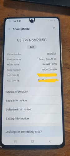 Samsung galaxy note20 - samsung, 5g